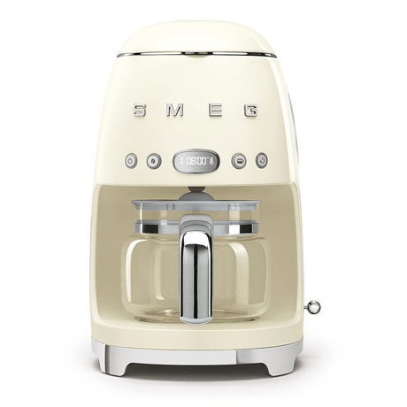 Smeg DCF02PBUK Drip Coffee Machine in Cream - COFFEE MAKERS / ACCESSORIES - Beattys of Loughrea