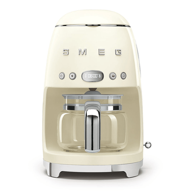 Smeg DCF02PBUK Drip Coffee Machine in Cream - COFFEE MAKERS / ACCESSORIES - Beattys of Loughrea