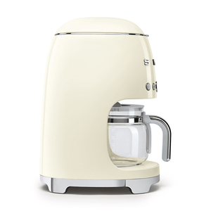 Smeg DCF02PBUK Drip Coffee Machine in Cream - COFFEE MAKERS / ACCESSORIES - Beattys of Loughrea