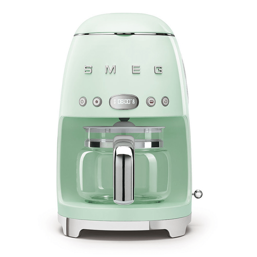 Smeg DCF02PBUK Drip Coffee Machine in Pastel Green - COFFEE MAKERS / ACCESSORIES - Beattys of Loughrea
