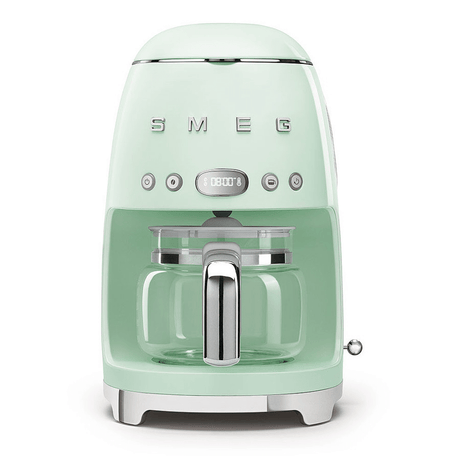 Smeg DCF02PBUK Drip Coffee Machine in Pastel Green - COFFEE MAKERS / ACCESSORIES - Beattys of Loughrea