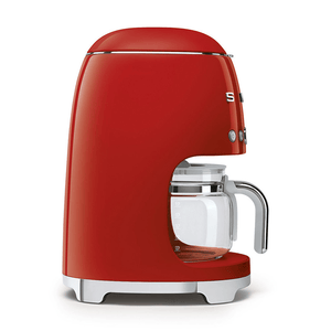 Smeg DCF02PBUK Drip Coffee Machine in Red - COFFEE MAKERS / ACCESSORIES - Beattys of Loughrea