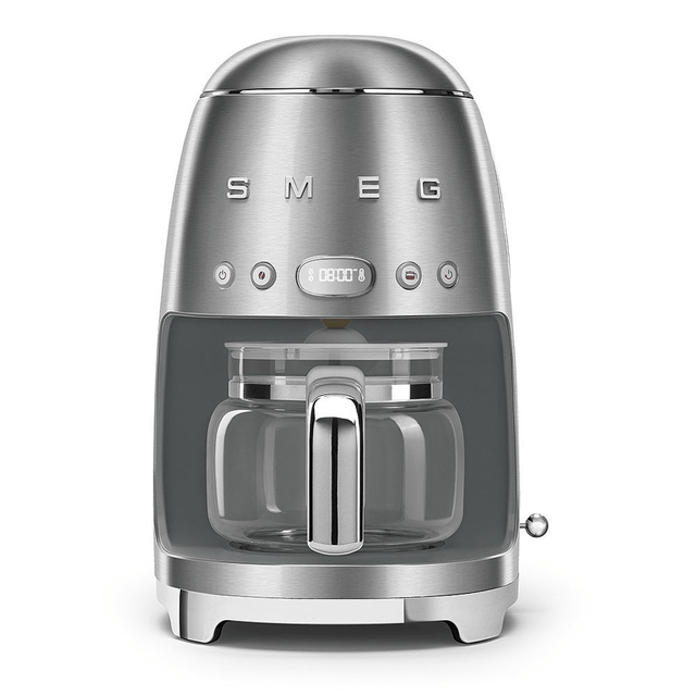 Smeg DCF02PBUK Drip Coffee Machine in Stainless Steel - COFFEE MAKERS / ACCESSORIES - Beattys of Loughrea