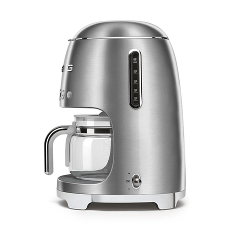 Smeg DCF02PBUK Drip Coffee Machine in Stainless Steel - COFFEE MAKERS / ACCESSORIES - Beattys of Loughrea