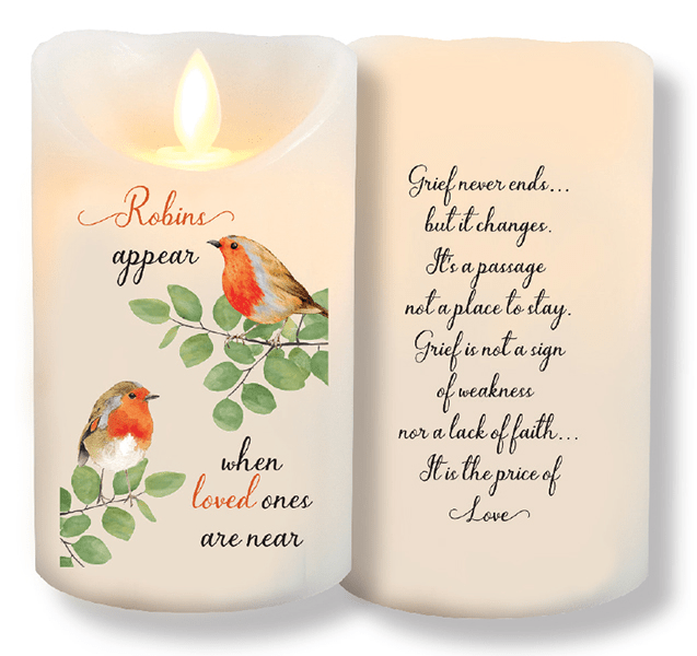 LED Candle Scented Wax with Timer - Robins Near You - CANDLES - Beattys of Loughrea