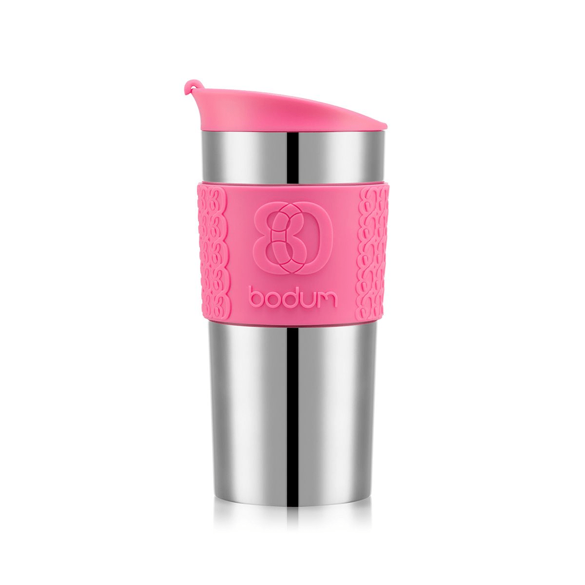 Bodum Vacuum Travel Mug 0.35 l, 12 oz, Bubblegum - FLASKS - Beattys of Loughrea