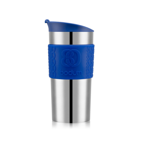 Bodum Vacuum Travel Mug 0.35 l, 12 oz, Candy Blue - FLASKS - Beattys of Loughrea