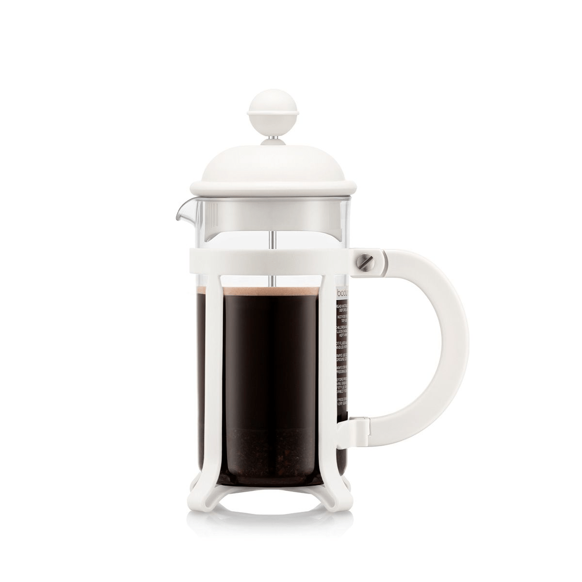 Bodum Java French Press Coffee Maker, 3 cup, 0.35 l, 12 oz White - TEA/COFFEE MAKER/BODUM/MILLS - Beattys of Loughrea