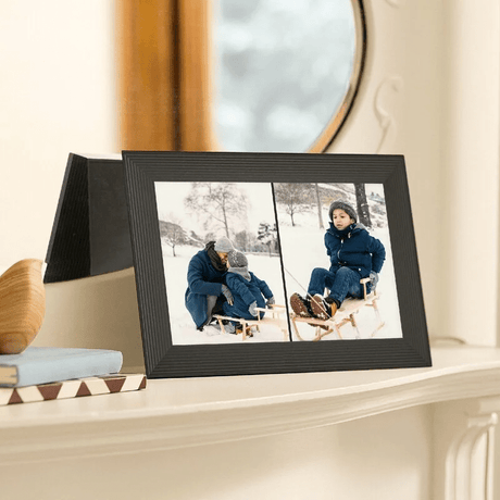 Aura Carver 10.1 Inch WiFi Digital Photo Frame | Gravel - DIGITAL PICTURE FRAME - Beattys of Loughrea