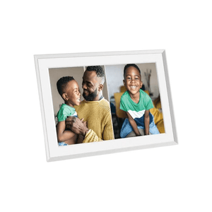 Aura Carver WiFi - Connected 10.1" LCD Digital Picture Frame - Clay with White Mat - DIGITAL PICTURE FRAME - Beattys of Loughrea