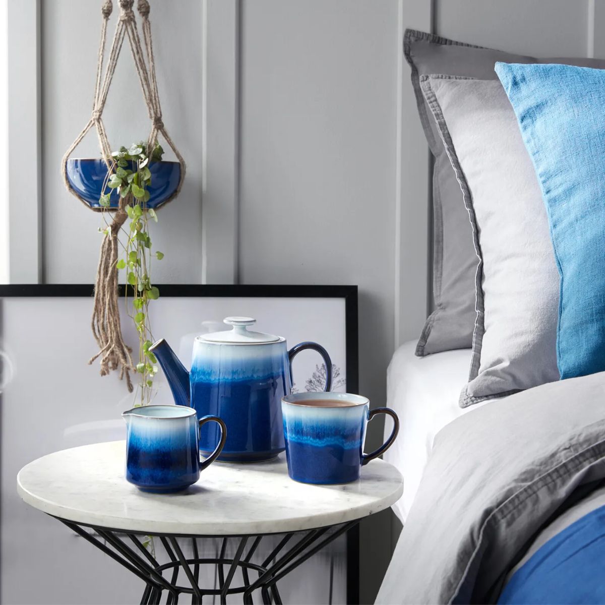 Denby Blue Haze Large Mug - MUG SETS - Beattys of Loughrea
