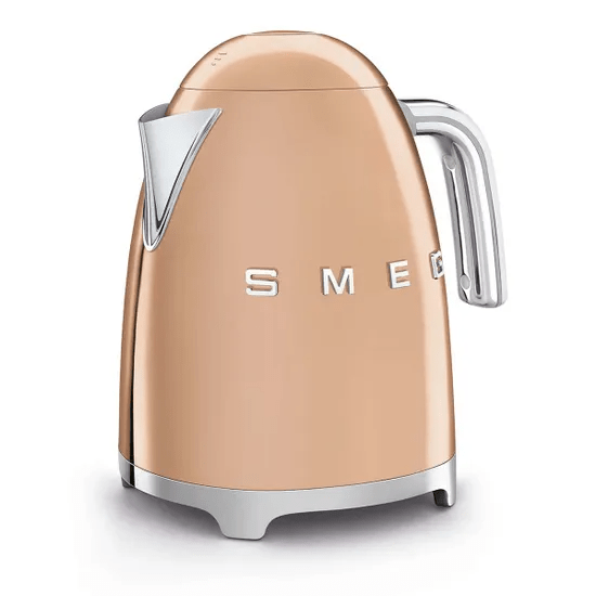 Smeg KLF03RGUK Retro 1.7L 3KW Jug Kettle - Rose Gold - KETTLES - Beattys of Loughrea
