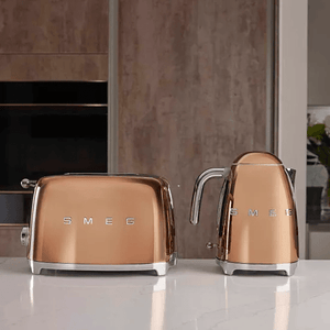 Smeg KLF03RGUK Retro 1.7L 3KW Jug Kettle - Rose Gold - KETTLES - Beattys of Loughrea