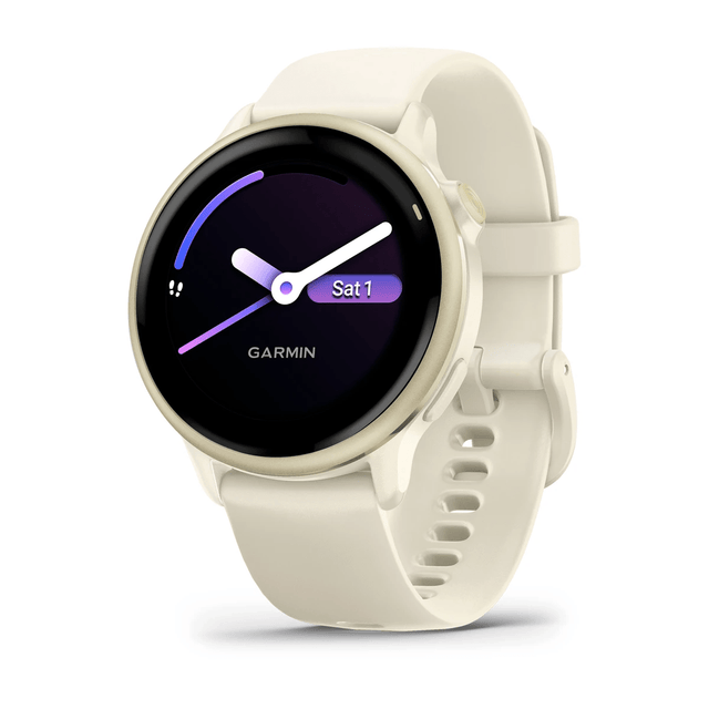 Garmin Vívoactive® 6 Smart Fitness Tracker Bone White - SMARTWATCH, FITBIT - Beattys of Loughrea