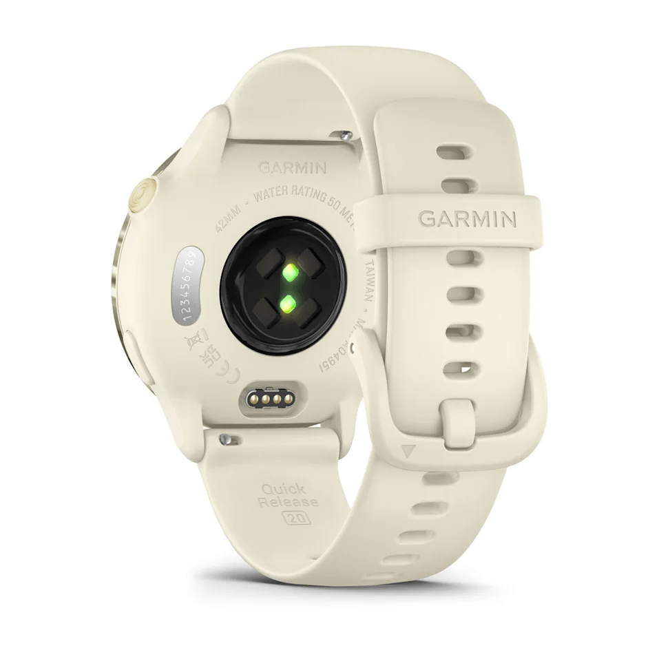 Garmin Vívoactive® 6 Smart Fitness Tracker Bone White - SMARTWATCH, FITBIT - Beattys of Loughrea