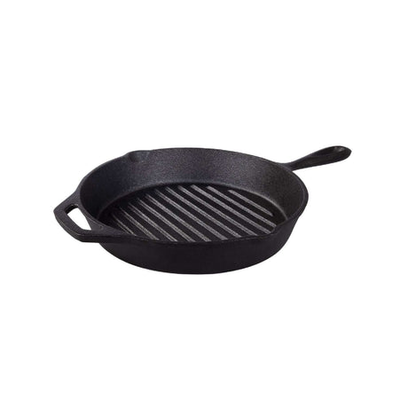 Tramontina 28cm Pre-Seasoned Cast Iron Griddle Pan - COOKWARE - CAST IRON - Beattys of Loughrea