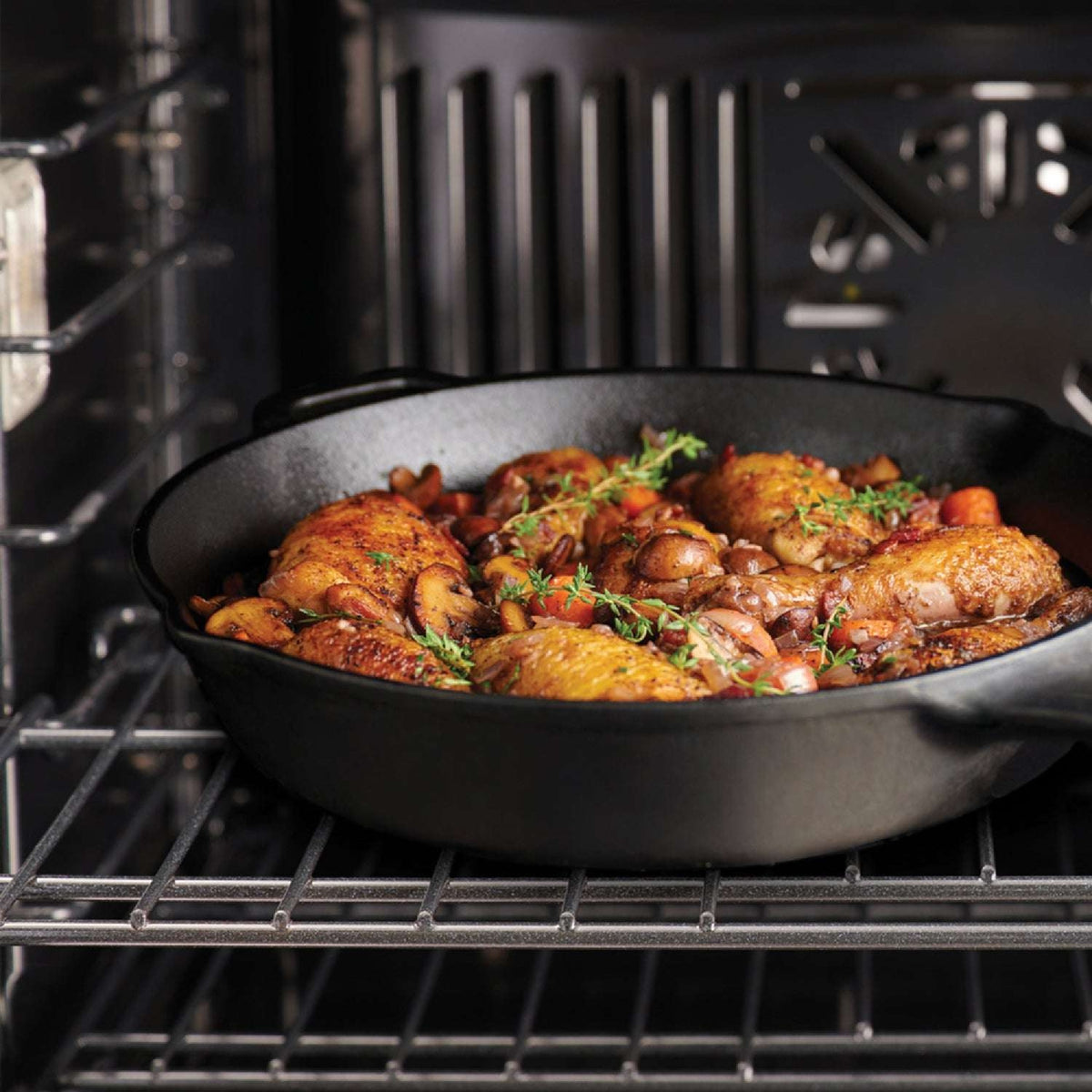 Tramontina 28cm Pre-Seasoned Cast Iron Griddle Pan
