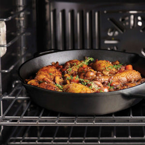 Tramontina 28cm Pre-Seasoned Cast Iron Griddle Pan