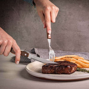 Tramontina Churrasco 12-Piece Steak Knife & Fork Set