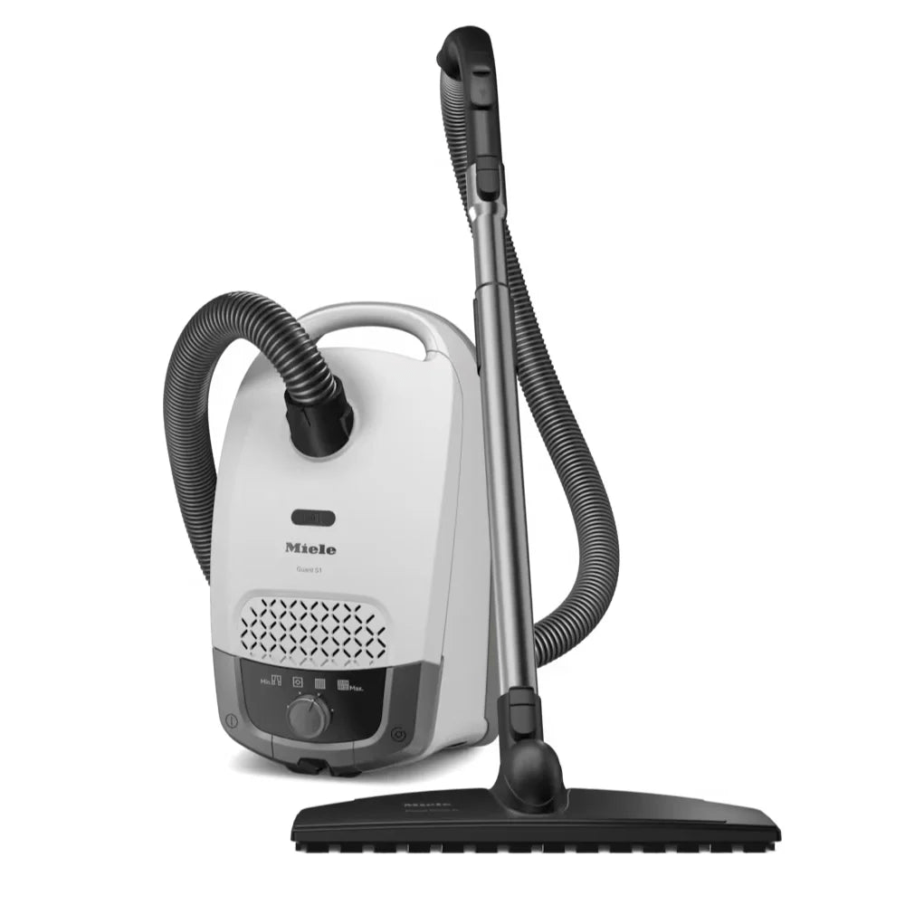 Miele Guard S1 Parquet XL Bagged Vacuum Cleaner - Brilliant White | 12652920 - VACUUM CLEANER NOT ROBOT - Beattys of Loughrea