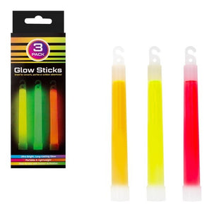 Milestone 3 Pack 15cm Glow Sticks - ART & CRAFT/MAGIC/AIRFIX - Beattys of Loughrea