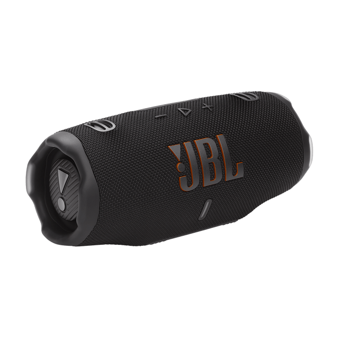 JBL Charge 6 Bluetooth Speaker Water/Dust Proof Auracast - Black - SPEAKERS HIFI MP3 PC - Beattys of Loughrea