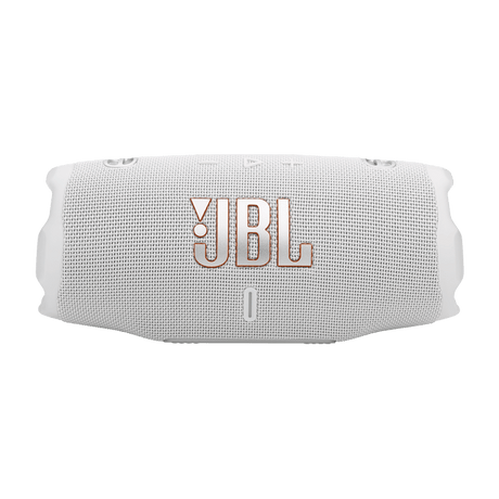 JBL Charge 6 Bluetooth Speaker Water/Dust Proof Auracast - White - SPEAKERS HIFI MP3 PC - Beattys of Loughrea