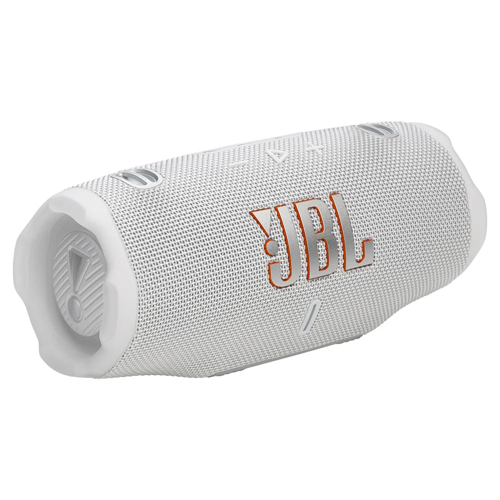 JBL Charge 6 Portable Bluetooth Speaker - White | JBLCHARGE6WHT