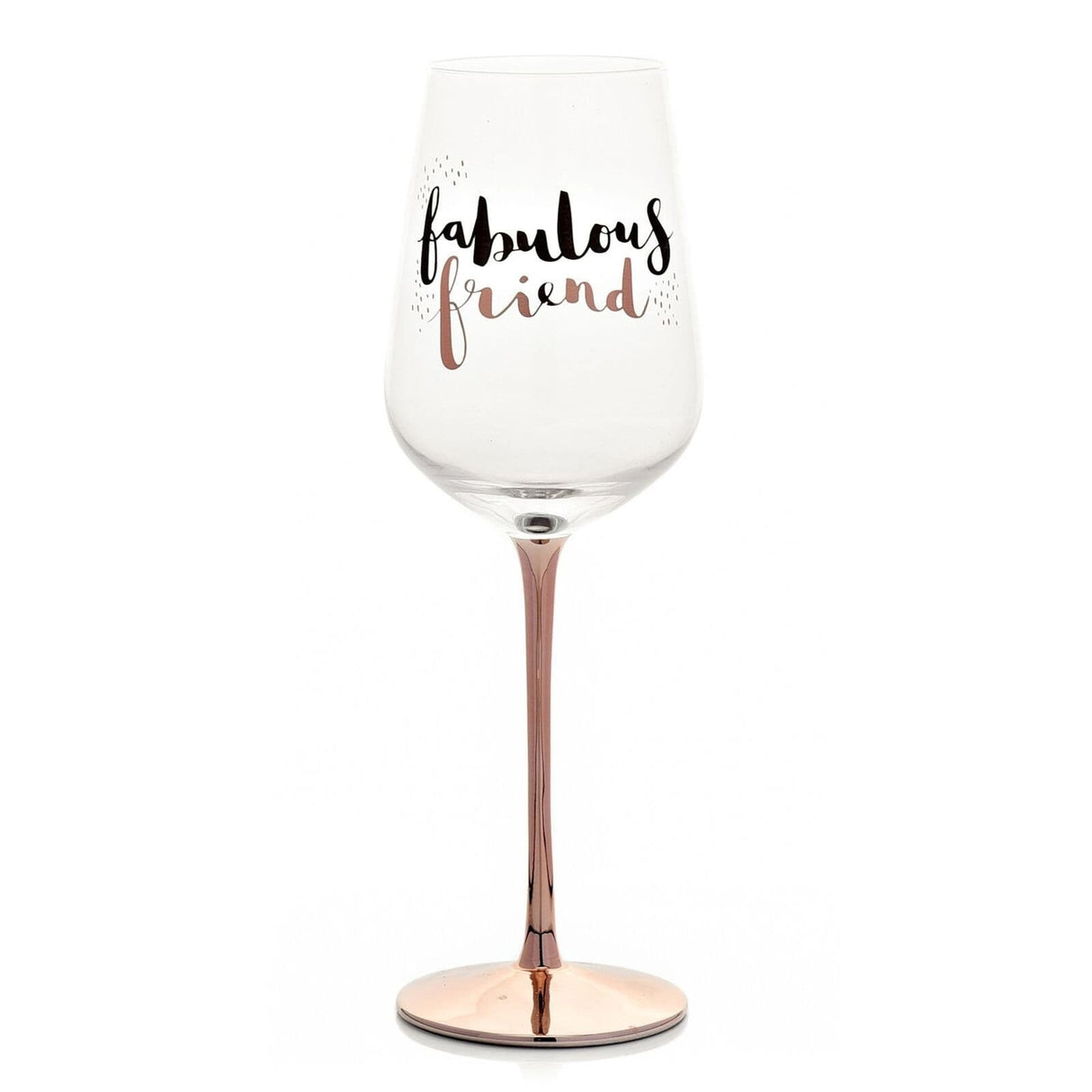 Hotchpotch Luxe Wine Glass - Fabulous Friend - DRINKING GLASSES - Beattys of Loughrea