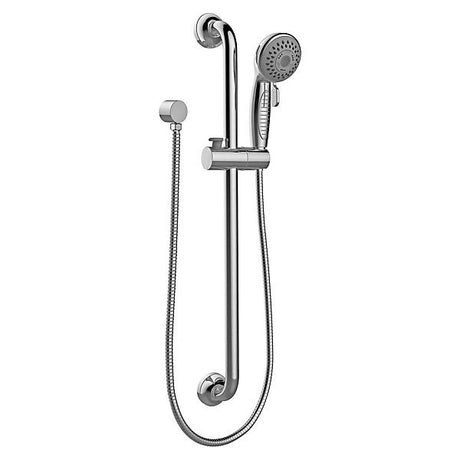 Evekare Chrome Effect 3 - spray Pattern Shower Riser Rail Kit - HAND AIDS - Beattys of Loughrea
