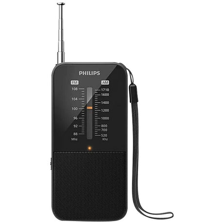 Philips Portable AM/FM Radio Black - AM/FM RADIO - Beattys of Loughrea