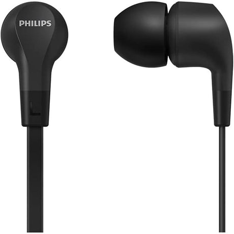 Philips Wired C - Type Earbuds TAE1105BK/00 Black - HEADPHONES / EARPHONES/ MICROPHONE - Beattys of Loughrea