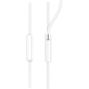 Philips Wired C - Type Earbuds TAE1105WT/00 White - HEADPHONES / EARPHONES/ MICROPHONE - Beattys of Loughrea