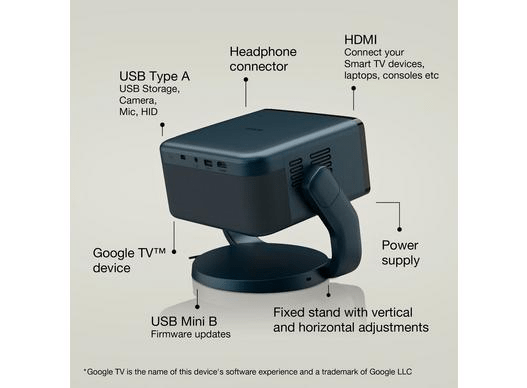 Epson EF22N Metallic Blue Projector V11HB38440 - PROJECTOR - Beattys of Loughrea