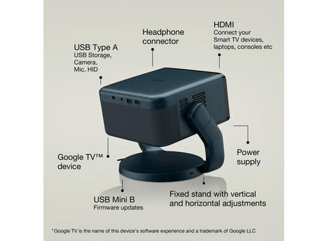 Epson EF22N Metallic Blue Projector V11HB38440 - PROJECTOR - Beattys of Loughrea