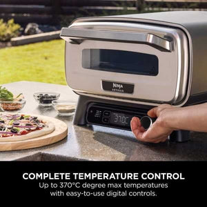 Ninja Artisan Electric Pizza Oven & Air Fryer MO201UK - Outdoor use only - AIR FRYER / DEEP FAT FRYERS - Beattys of Loughrea