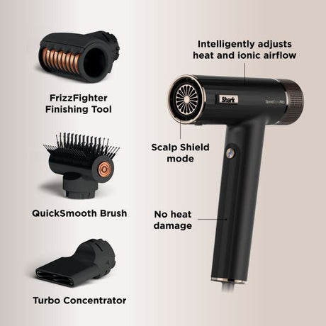 Shark SpeedStyle Pro 3-in-1 High-Velocity Hair Dryer System HD731UK
