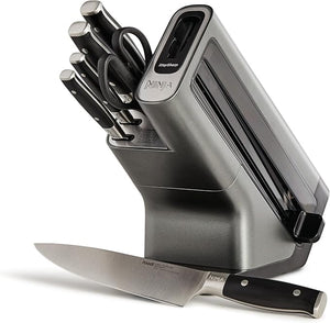 Ninja Foodi StaySharp Knife Block with Integrated Sharpener, 6 Piece Set - ELECTRIC KNIFE - Beattys of Loughrea