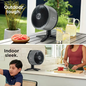 Shark FlexBreeze TableMate Indoor to Outdoor High-Velocity Tabletop Fan FA150UK