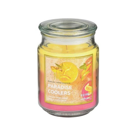 Modern Expressions 18oz Candle Jar 'Paradise Coolers' - CANDLES - Beattys of Loughrea