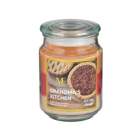 Modern Expressions 18oz Candle Jar 'Grandma's Kitchen' - CANDLES - Beattys of Loughrea