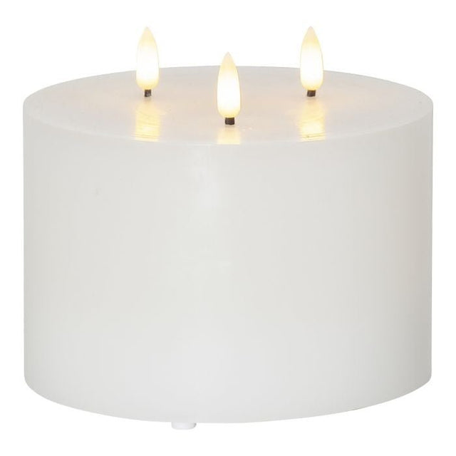 Eglo Led 3 Flame Wax Effect Candle 13cm - BATTERY LED CANDLES - Beattys of Loughrea