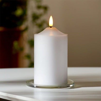 Eglo White Flame Candle 15cm - BATTERY LED CANDLES - Beattys of Loughrea