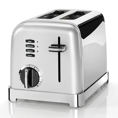 Cuisinart Style Collection 2 Slice Toaster Frosted Pearl - TOASTERS - Beattys of Loughrea