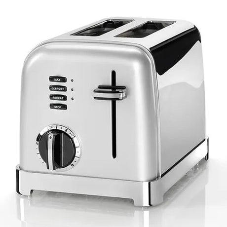 Cuisinart Style Collection 2 Slice Toaster Frosted Pearl - TOASTERS - Beattys of Loughrea