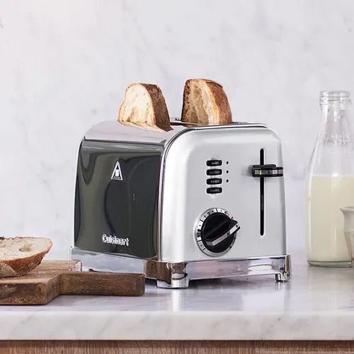 Cuisinart Style Collection 2 Slice Toaster Frosted Pearl - TOASTERS - Beattys of Loughrea