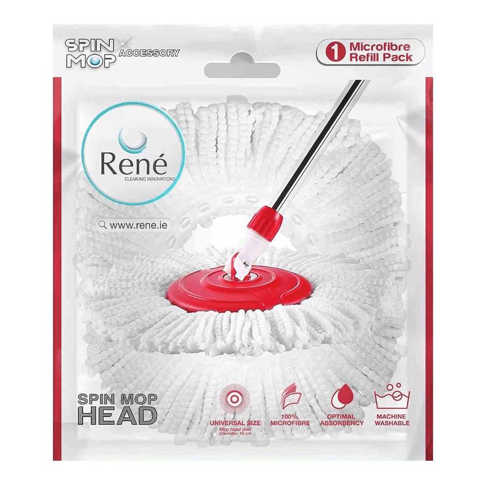 Rene Dada Spin Mop Head Replacement - Beattys of Loughrea | www.beattys.ie