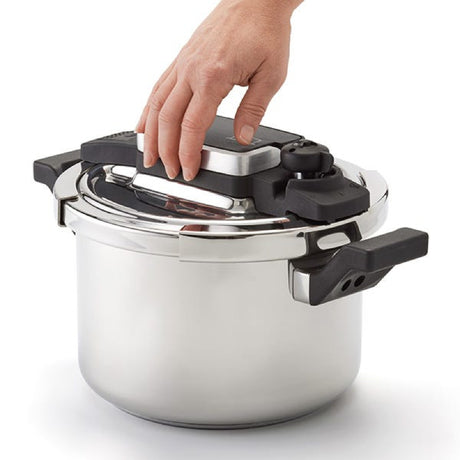 Judge 5L Stainless Steel Flip Top Pressure Cooker - COOKWARE - S/STEEL - Beattys of Loughrea