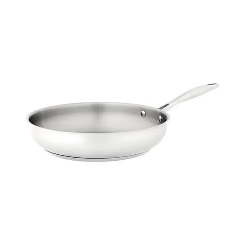 Stellar Profile 28cm Uncoated Stainless Steel Frying Pan
