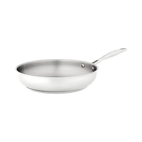 Stellar Profile 28cm Uncoated Stainless Steel Frying Pan - FRYPAN/WOK/SKILLET - Beattys of Loughrea